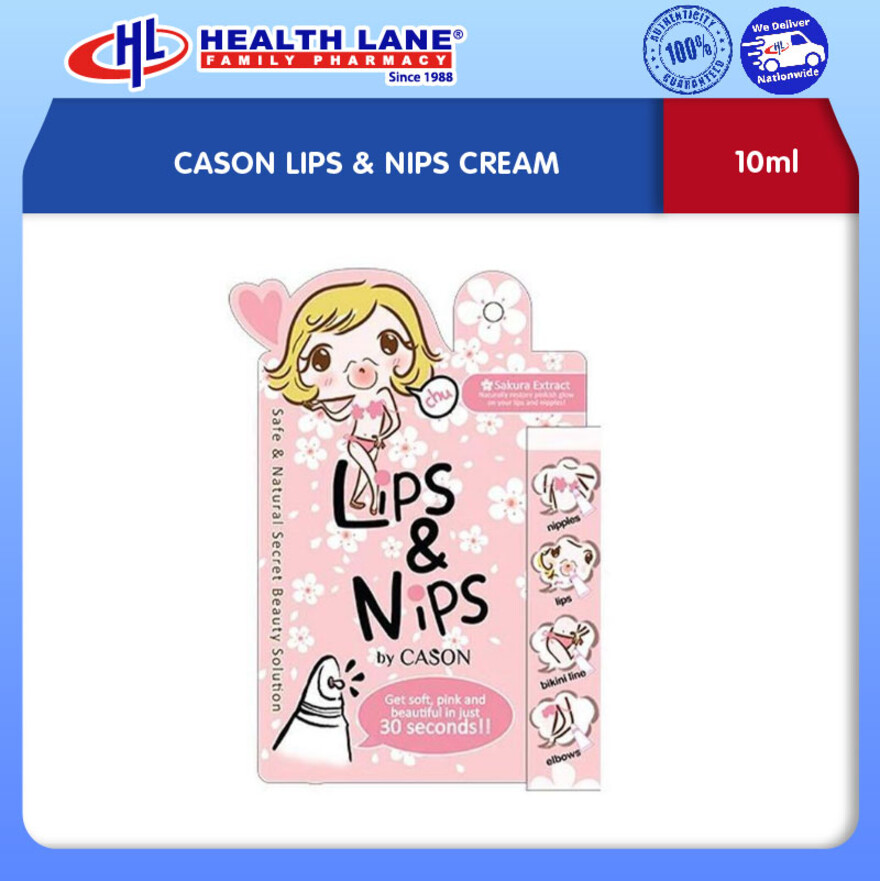 CASON LIPS & NIPS CREAM 10ml